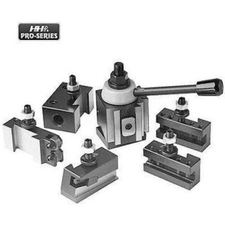 ABS IMPORT TOOLS Import 6 Piece Quick Change Piston Type Tool Post Set CXA 39005230